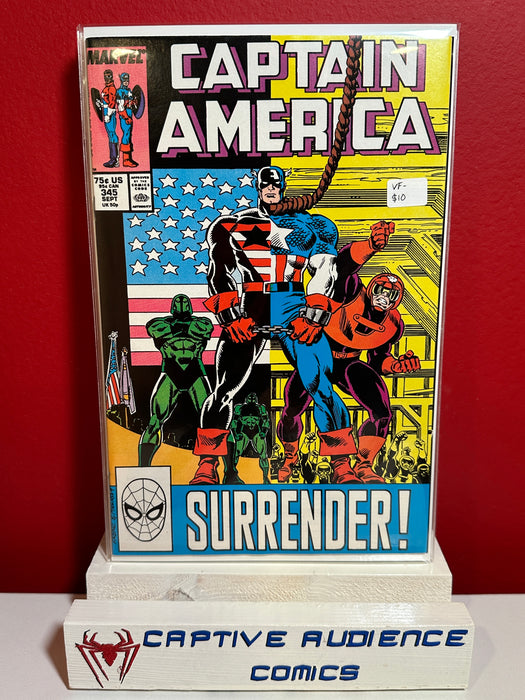 Captain America, Vol. 1 #345 - VF-