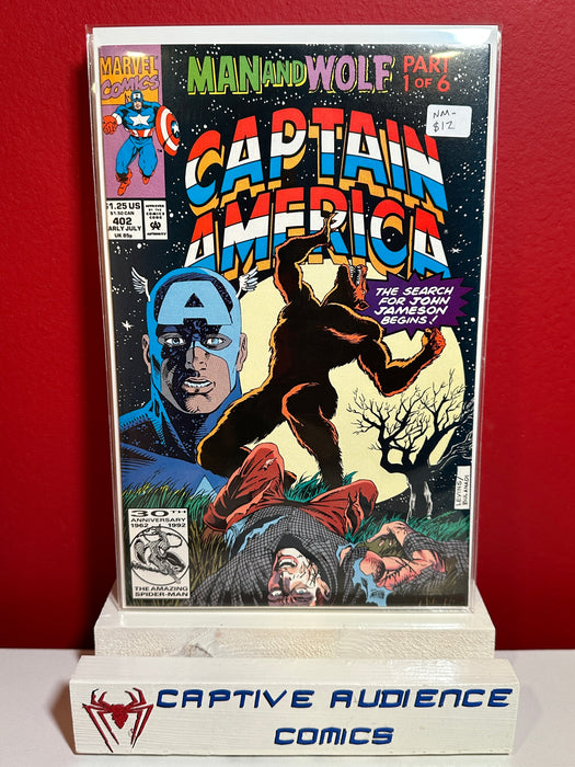 Captain America, Vol. 1 #402 - NM-