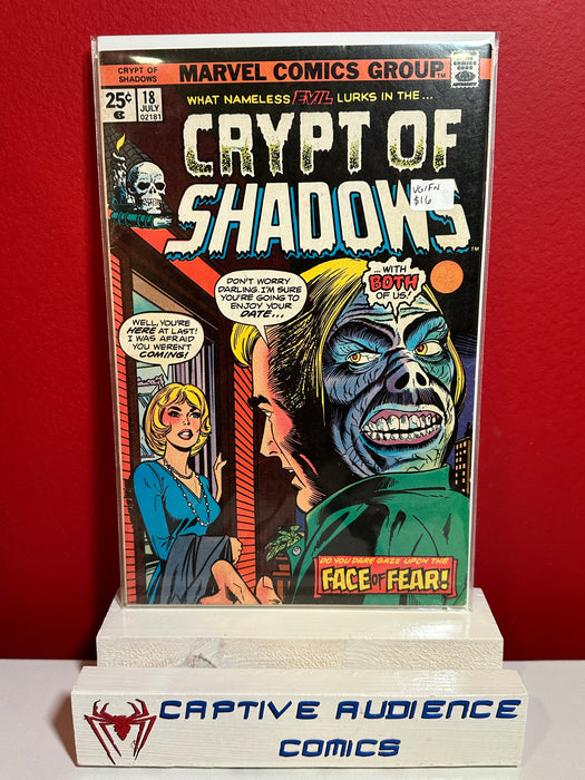 Crypt of Shadows, Vol. 1 #18 - VG/FN