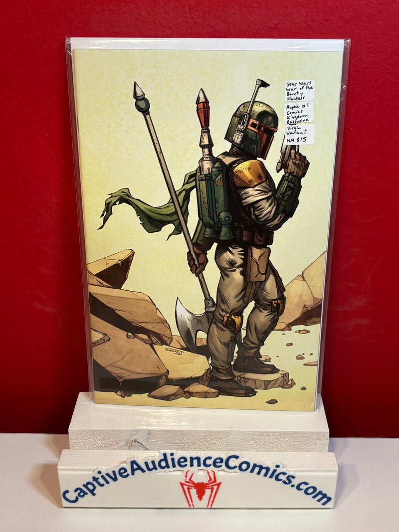 Star Wars: War of the Bounty Hunters - Alpha #1 - CK Minkyu Jung Virgin - NM