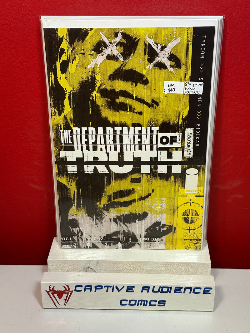 Department of Truth, The #1 - 6th Print Error Variant - NM