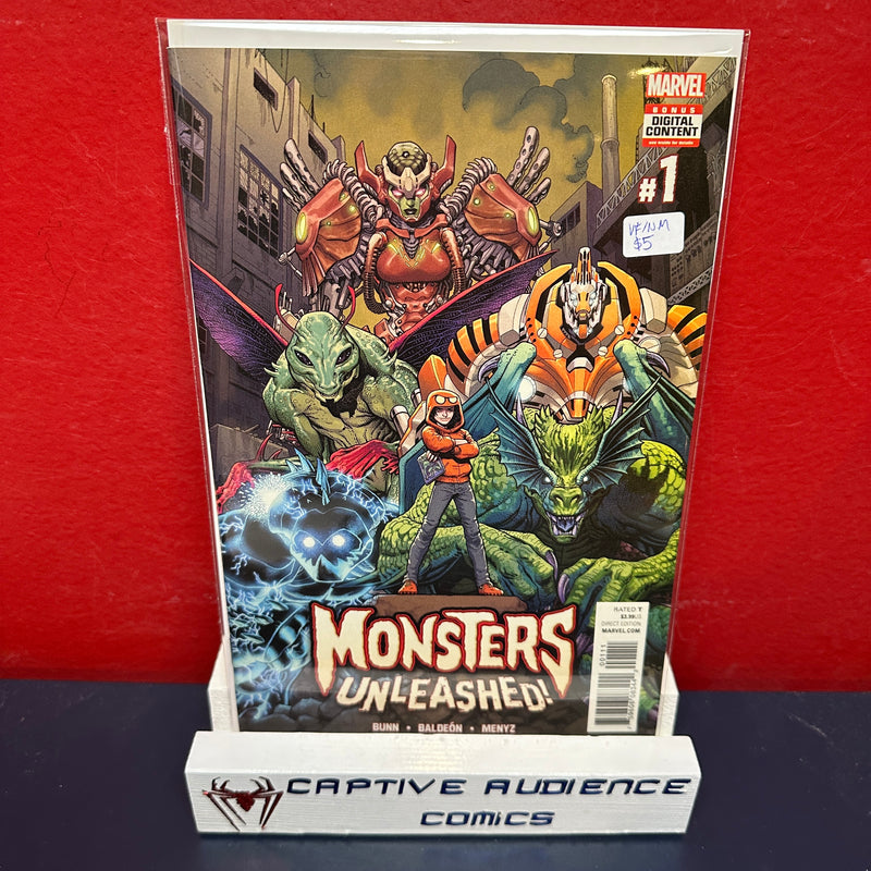 Monsters Unleashed, Vol. 3 #1 - VF/NM