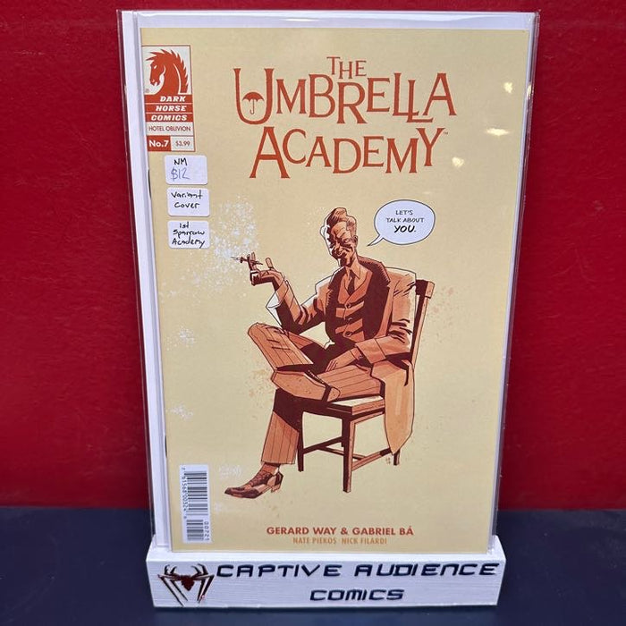 Umbrella Academy: Hotel Oblivion #7 - 1st Sparrow Academy - Variant Cover - NM