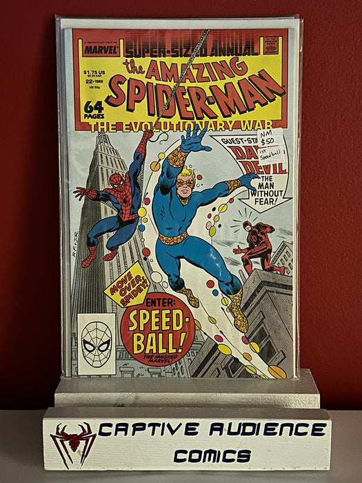 Amazing Spider-Man, The Vol. 1 Annual #22 - 1st Speedball - NM