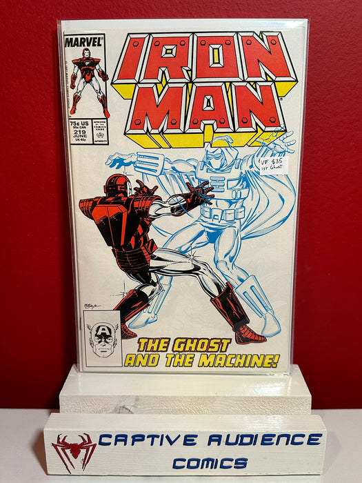 Iron Man, Vol. 1 #219 - 1st Ghost - VF