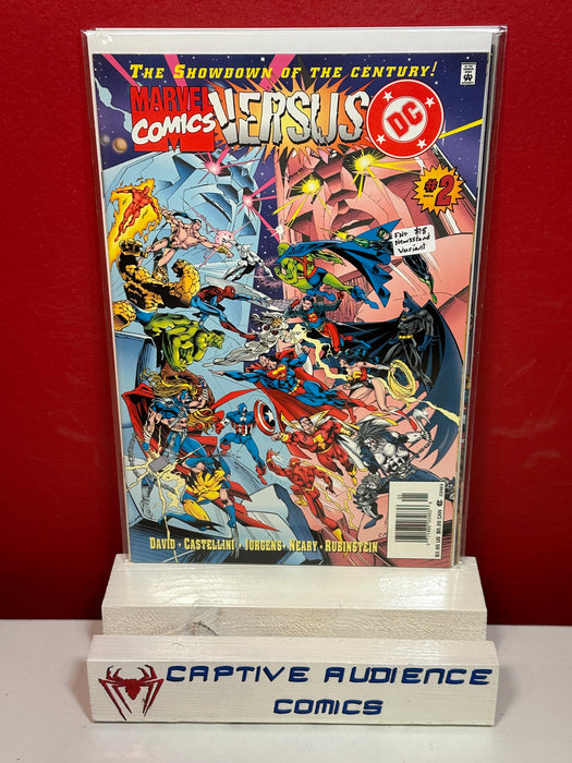 DC Versus Marvel / Marvel Versus DC #2 - Newsstand Variant - FN+