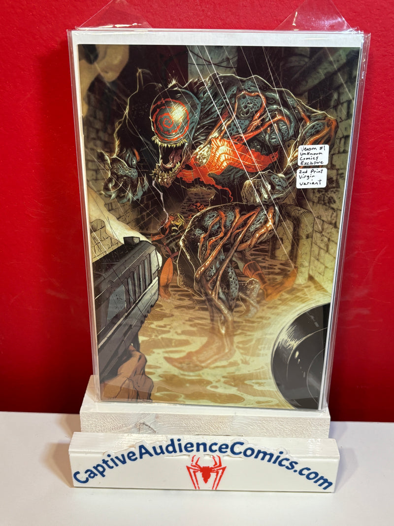 Venom, Vol. 4 #1 - Unknown Comics 2nd Print Ryan Stegman Virgin 1st Grendal - NM