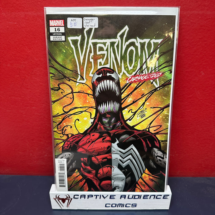 Venom, Vol. 4 #16 - Carnage-ized Variant - NM