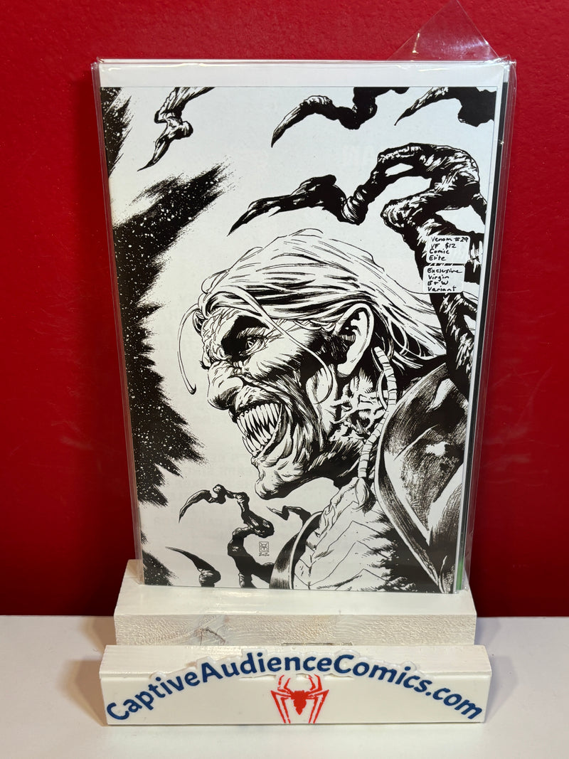 Venom, Vol. 4 #29 - Comic Elite Valerio Giangiordano B&W Virgin - VF