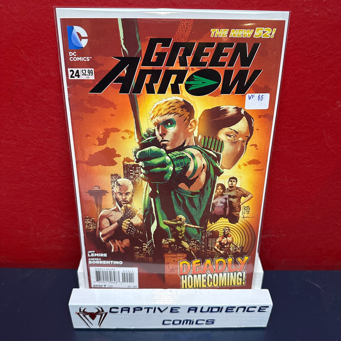 Green Arrow, Vol. 5 #24 - 1st John Diggle - VF