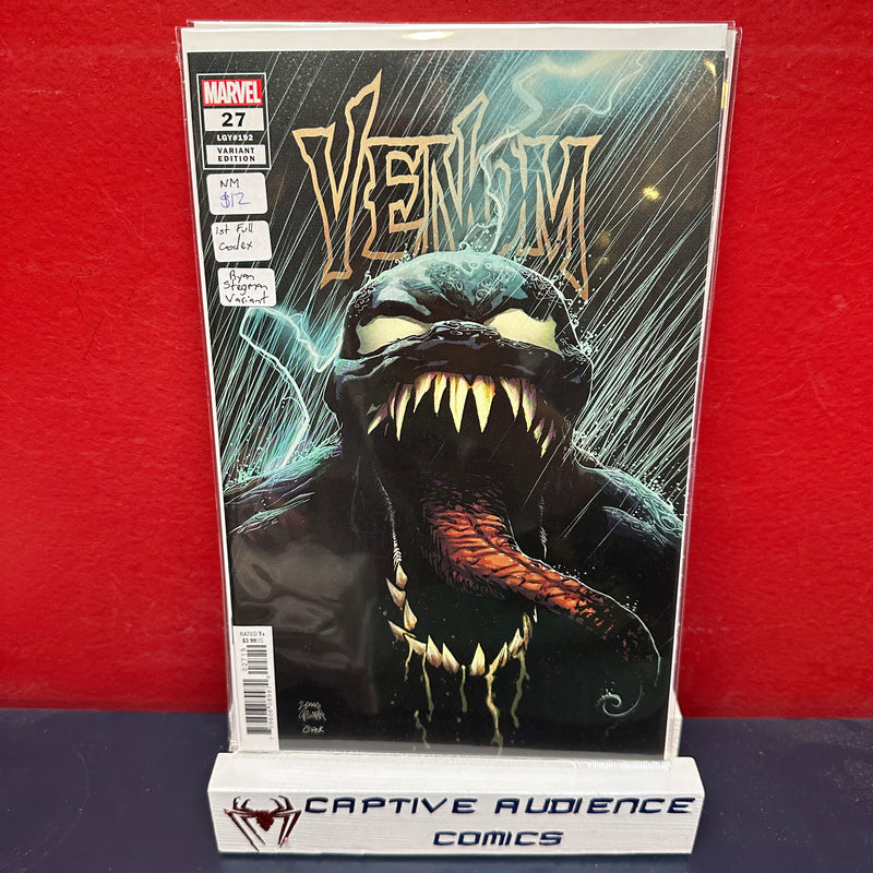Venom, Vol. 4 #27 - 1st Full Codex - Ryan Stegman Variant - NM-