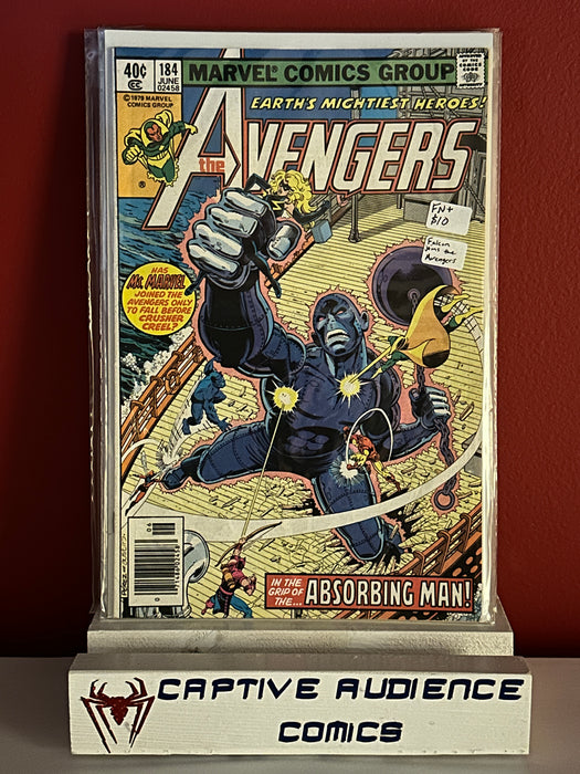 Avengers, The Vol. 1 #184 - Falcon joins the Avengers - FN+