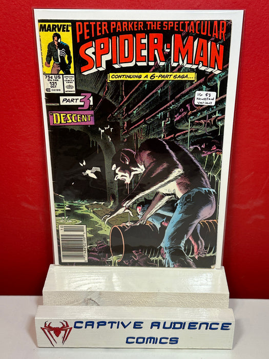 Spectacular Spider-Man, The Vol. 1 #131 - Newsstand Variant - VG