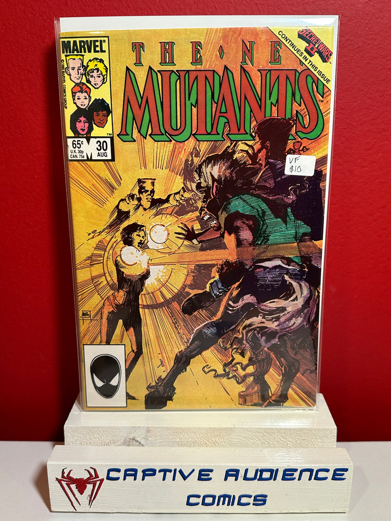 New Mutants, Vol. 1 #30 - VF