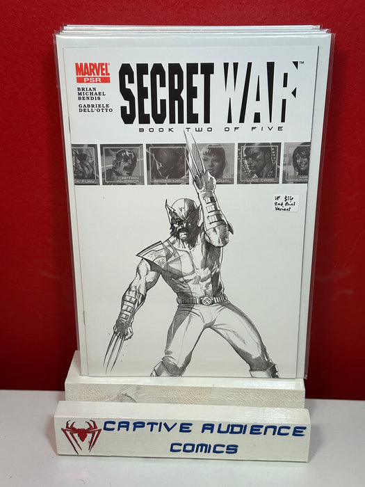 Secret War #2 - 2nd Print Variant - VF