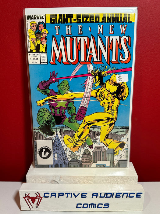 New Mutants, Vol. 1 Annual #3 - VF-