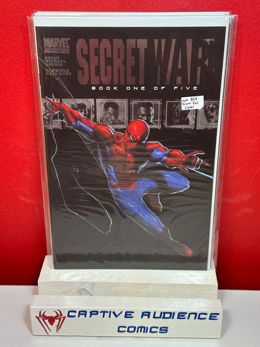 Secret War #1 - Silver Foil Cover - NM