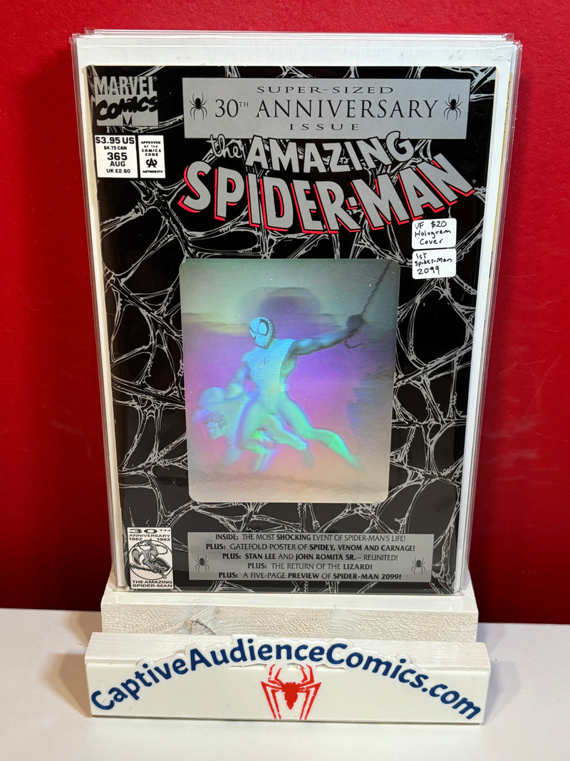 Amazing Spider-Man, The Vol. 1 #365 - Hologram Cover - 1st Spider-man 2099 - VF