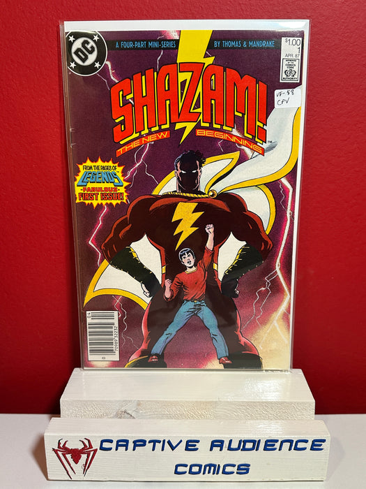 Shazam! The New Beginning #1 - CPV - VF-