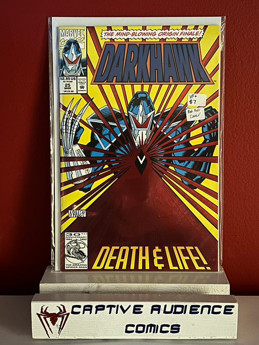 Darkhawk, Vol. 1 #25 - Red Foil Cover - VF+