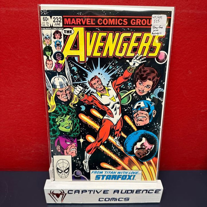 Avengers, Vol. 1, The #232 - Star Fox Joins Avengers - VF/NM