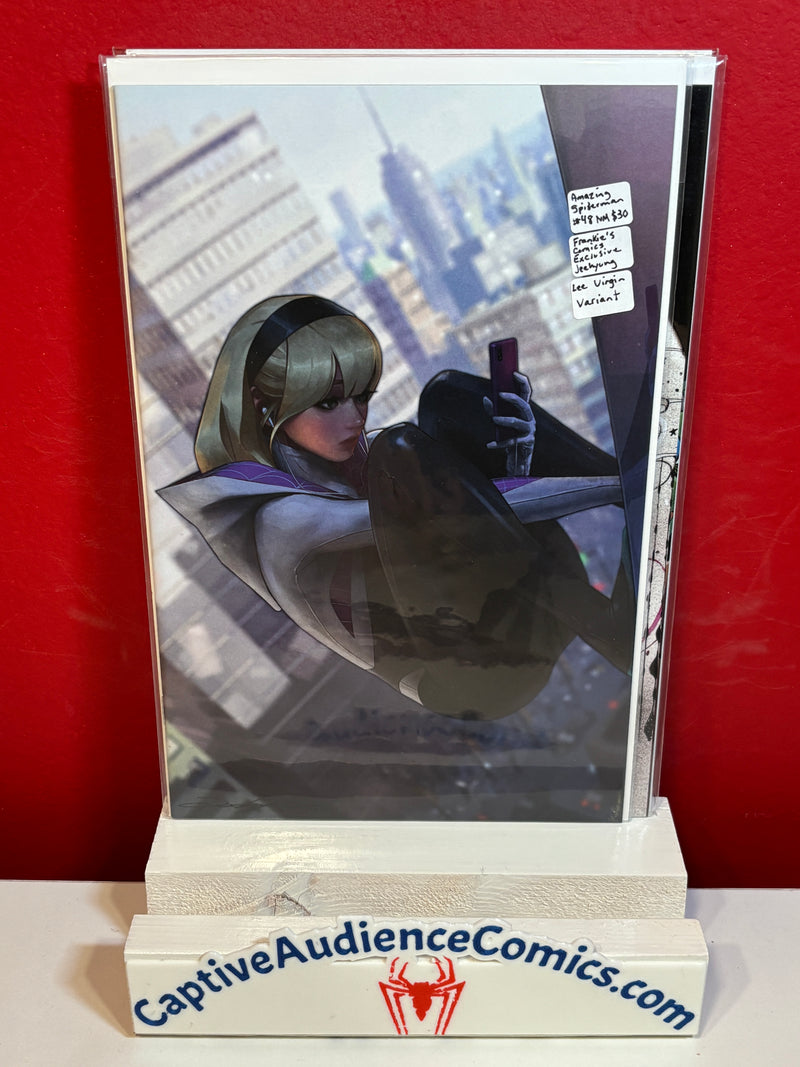 Amazing Spider-Man, The Vol. 5 #48 - Frankies Comics Exclusive Jeehyung Lee Virgin Variant - NM