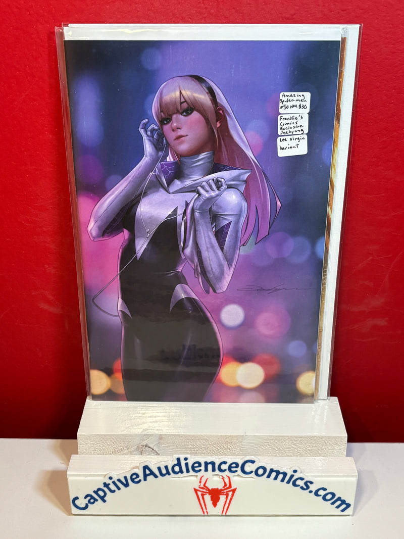 Amazing Spider-Man, The Vol. 5 #50 - Frankies Comics Exclusive Jeehyung Lee Virgin Variant - NM
