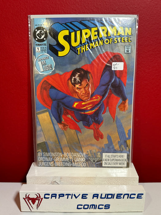 Superman: The Man of Steel #1 - NM-