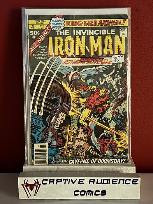 Iron Man Annual #4 - VG/FN