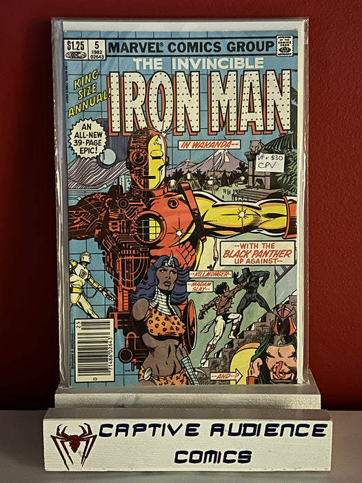 Iron Man Annual #5 - CPV - VF+