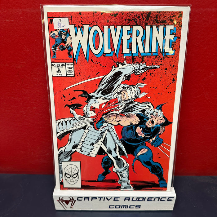 Wolverine, Vol. 2 #2 - VF
