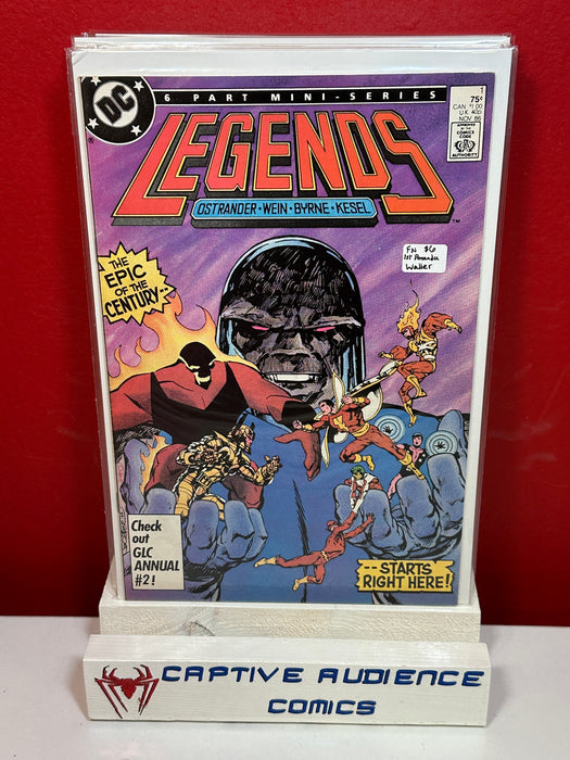 Legends #1 - 1st Amanda Waller - FN