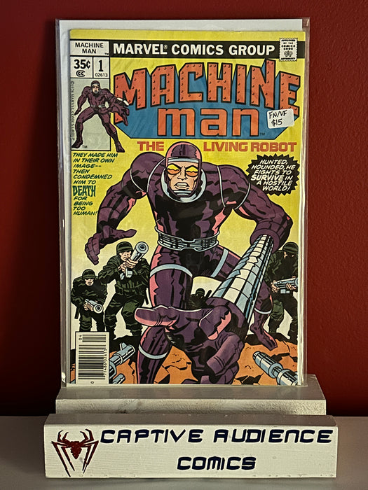 Machine Man, Vol. 1 #1 - FN/VF