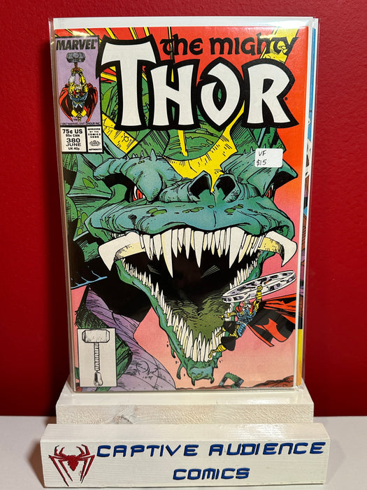 Thor, Vol. 1 #380 - Newsstand Variant - VF