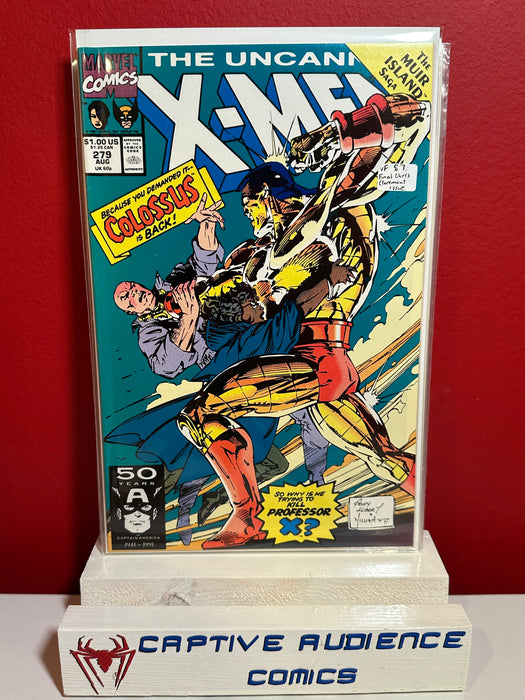 Uncanny X-Men, Vol. 1 #279 - Final Chres Clarement Issue - VF