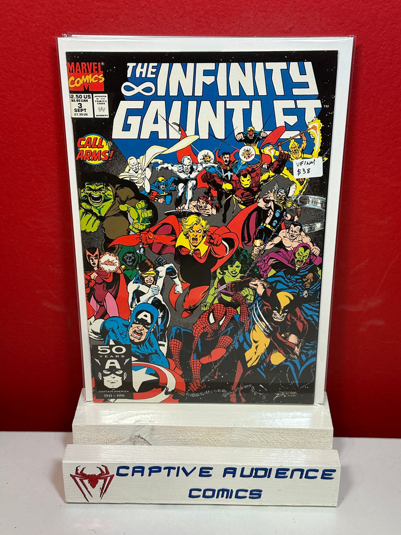 Infinity Gauntlet, Vol. 1 #3 - VF/NM