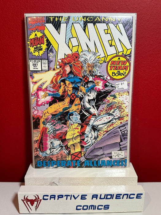 Uncanny X-Men, Vol. 1 #281 - 1st Fitzray - NM