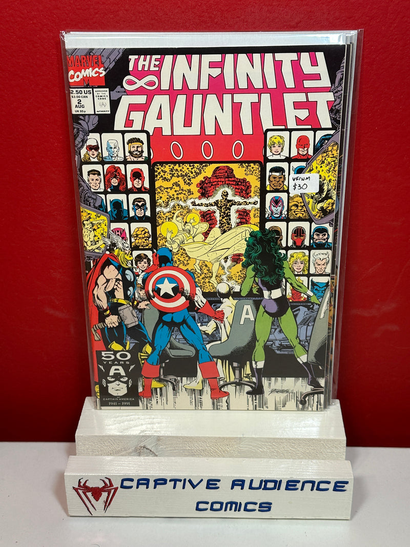 Infinity Gauntlet, Vol. 1 #2 - VF/NM