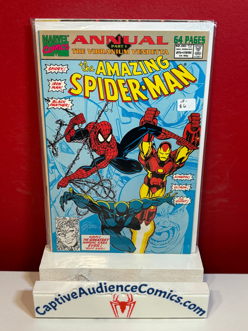 Amazing Spider-Man, The Vol. 1 Annual #25 - VF-
