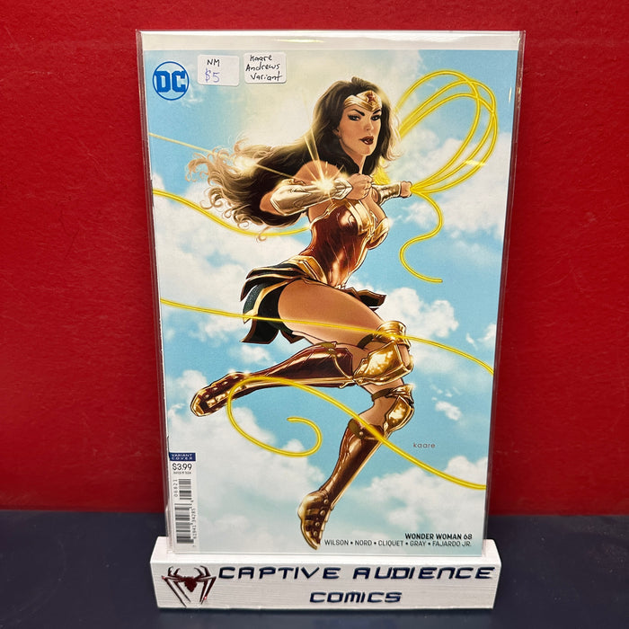 Wonder Woman, Vol. 5 #68 - Kaare Andrews Variant - NM