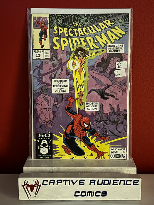 Spectacular Spider-Man, The Vol. 1 #176 - 1st Corona - VF+