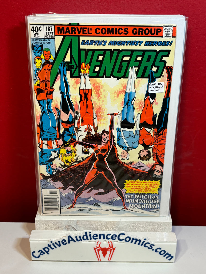 Avengers, The Vol. 1 #187 - Newsstand Variant - FN/VF