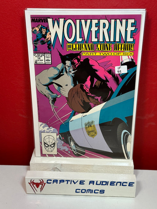 Wolverine, Vol. 2 #12 - VF