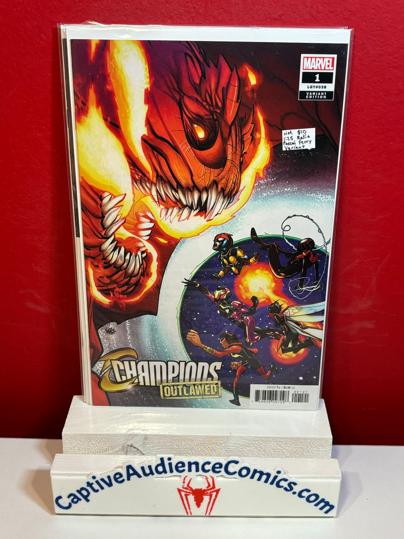 Champions, Vol. 4 #1 - 1:25 Ratio Pascal Ferry Variant - NM
