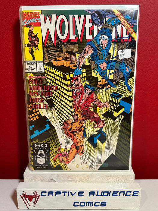 Wolverine, Vol. 2 #42 - VF