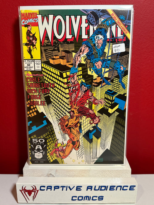 Wolverine, Vol. 2 #42 - VF/NM