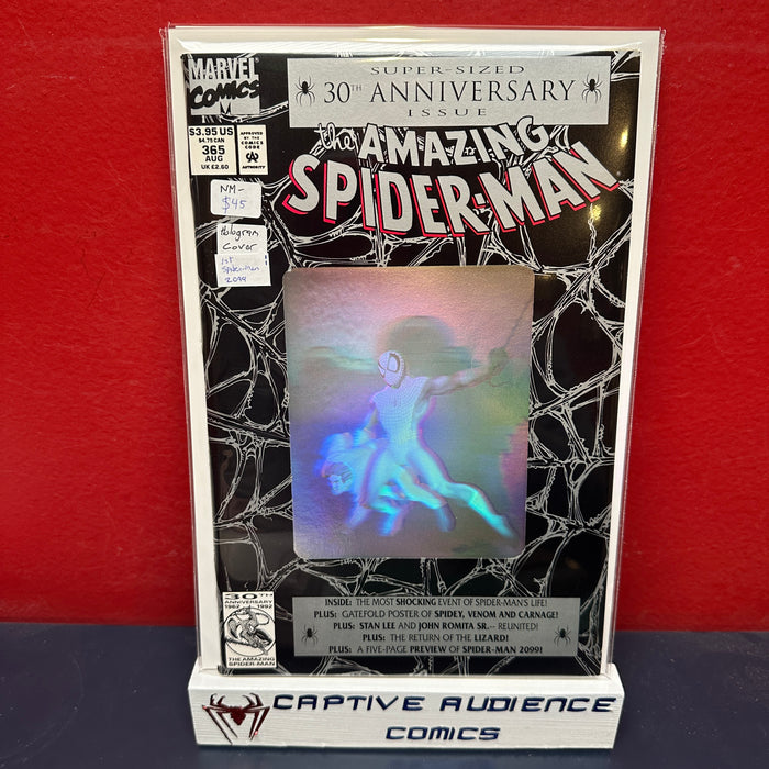 Amazing Spider-Man, The Vol. 1 #365 - Hologram Cover - 1st Spider-man 2099 - NM-