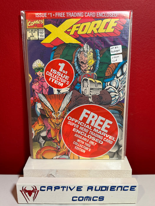 X-Force, Vol. 1 #1 - Polybagged - X-Force Card - NM