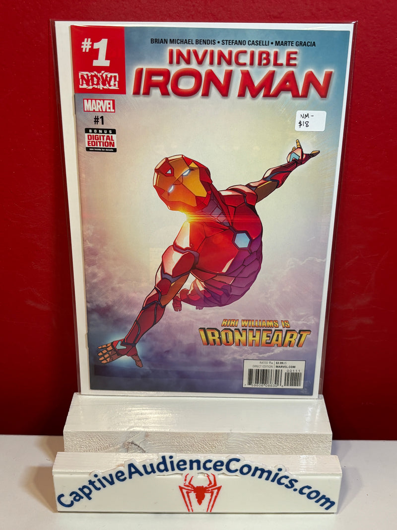 Invincible Iron Man, Vol. 3 #1 - NM-