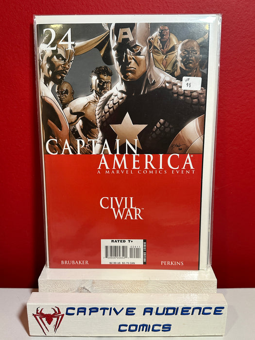 Captain America, Vol. 5 #24 - VF